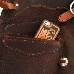 NRS Ranch Hand Brown Oiled Chinks 10 NRS Ranch Hand Brown Oiled Chinks -HORSE TACK Store NRS BCOT 3
