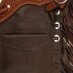 NRS Day Worker Dark Brown Chap -HORSE TACK Store NRS BLCDBN 2