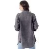 Risen Jeans Women's Relaxed Fit Grey Denim Shirt -HORSE TACK Store RDJ2102 02