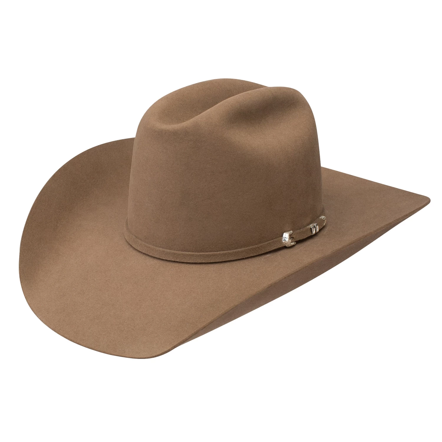 Resistol 40X Arena Dunn 4 1/4in Brim Open Crown Felt Cowboy Hat 5 Resistol 40X Arena Dunn 4 1/4in Brim Open Crown Felt Cowboy Hat - Image 3
