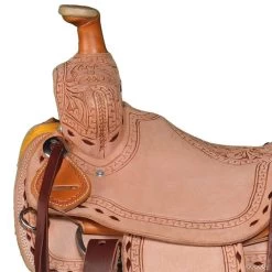 NRS Kids Rough Out With Buckstitch Ranch Saddle -HORSE TACK Store RK019 4