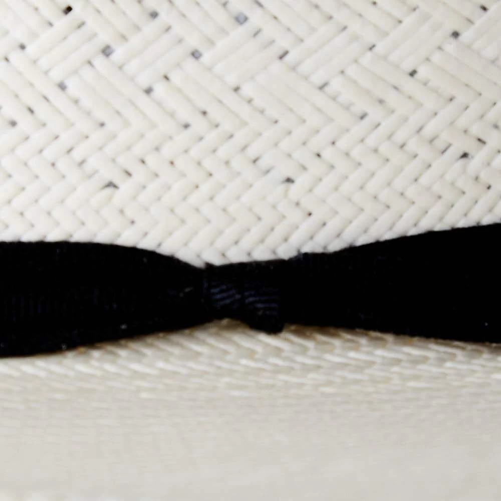 Rodeo King Ivory Cross Open Crown 4 1/2in. Brim Straw Cowboy Hat 4 Rodeo King Ivory Cross Open Crown 4 1/2in. Brim Straw Cowboy Hat - Image 2