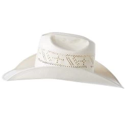 Rodeo King Ivory Cross Open Crown 4 1/2in. Brim Straw Cowboy Hat 11 Rodeo King Ivory Cross Open Crown 4 1/2in. Brim Straw Cowboy Hat -HORSE TACK Store RK209 5