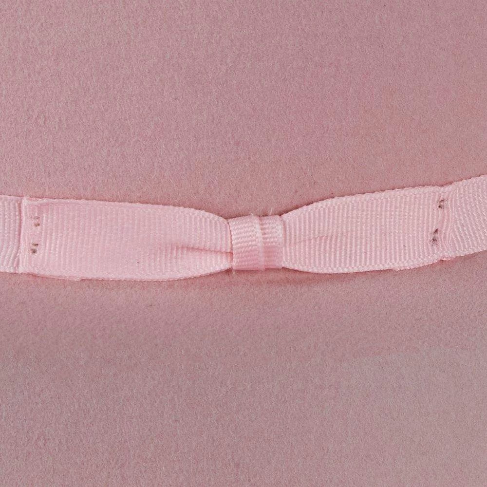 Rodeo King 7X Powder Pink 4 Inch Brim Open Crown Felt Hat 4 Rodeo King 7X Powder Pink 4 Inch Brim Open Crown Felt Hat - Image 2