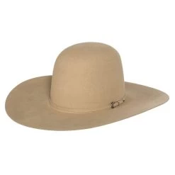 Rodeo King 10X Buckskin 4 1/2in. Brim Self Band Felt Cowboy Hat -HORSE TACK Store RK404 4