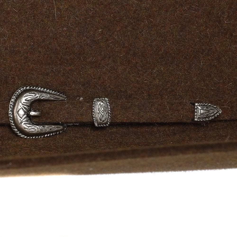 Rodeo King 7X Hickory 4 1/2in. Brim Self Band 5 Rodeo King 7X Hickory 4 1/2in. Brim Self Band - Image 3