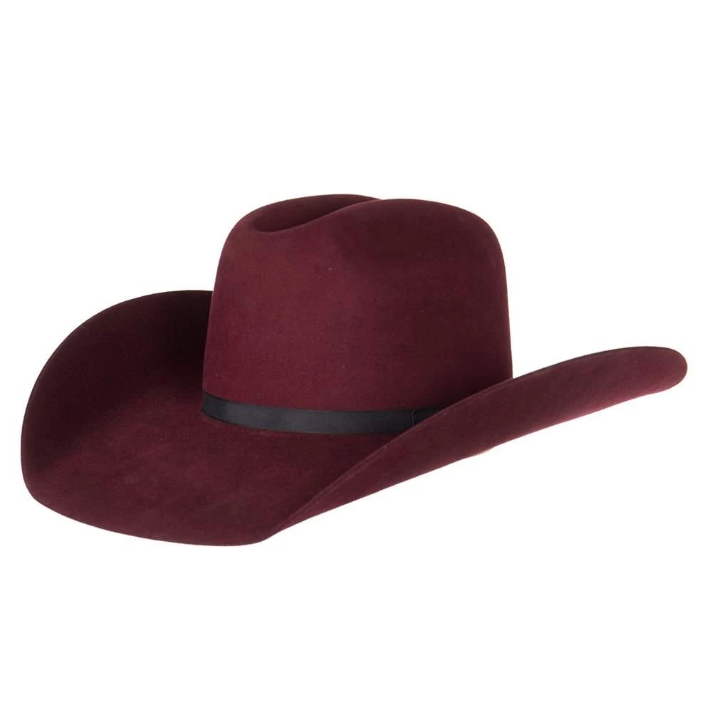 Rodeo King 7X Merlot 4 1/2in. Brim 4 Rodeo King 7X Merlot 4 1/2in. Brim - Image 2