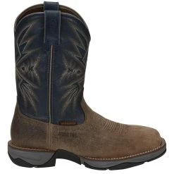Tony Lama Men Bartlett Stone 11` Wide Square Steel Toe -HORSE TACK Store RR3361 4