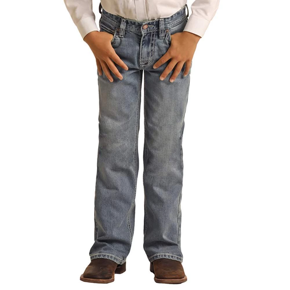 Rock & Roll Denim Boy's N Rope Stitch Denim 4 Rock & Roll Denim Boy's N Rope Stitch Denim - Image 2