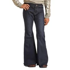 Rock & Roll Denim Blue Bell Bottoms -HORSE TACK Store RRGD7PR0FZ 2