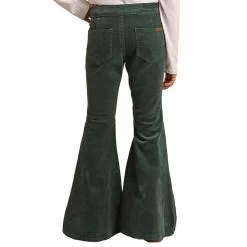 Rock & Roll Denim Green Corduroy Bell Bottoms -HORSE TACK Store RRGD7PR0GE 1
