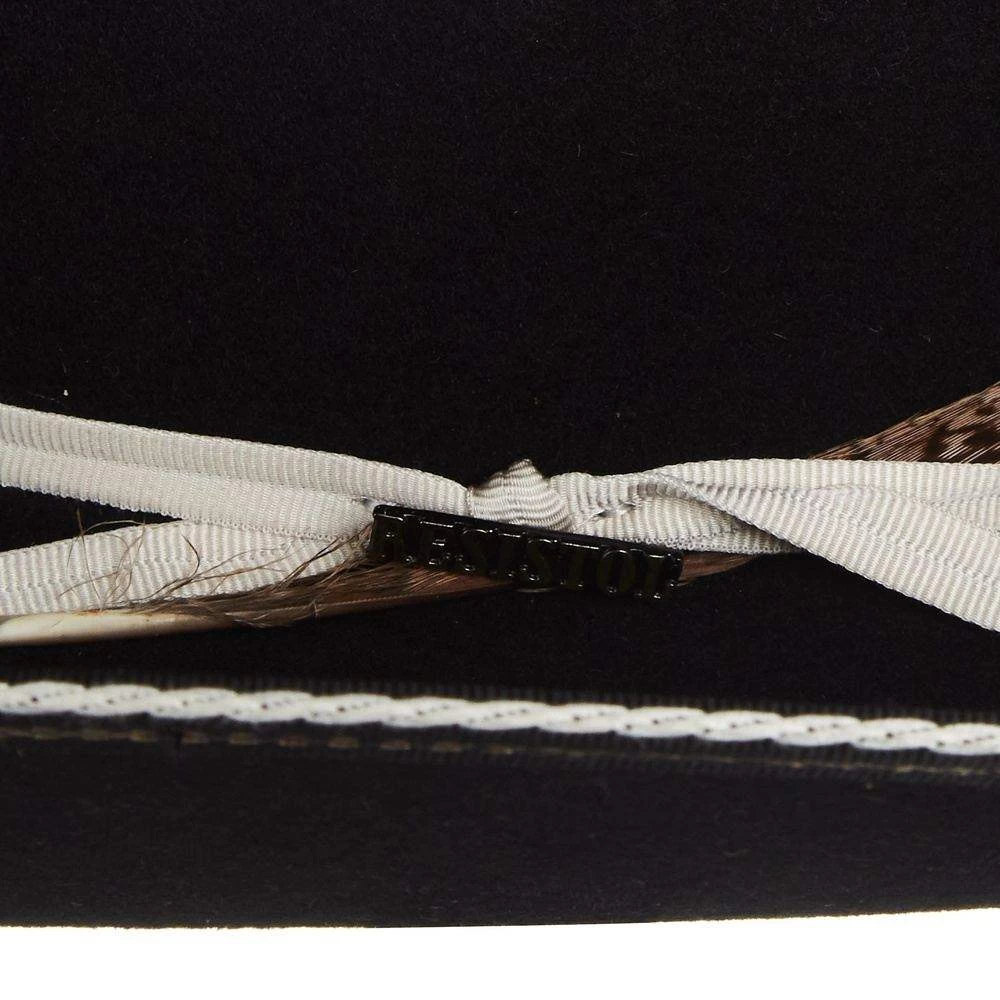 Resistol 4X Tuff Hedeman Black Snake Eyes Felt Hat 4 Resistol 4X Tuff Hedeman Black Snake Eyes Felt Hat - Image 2