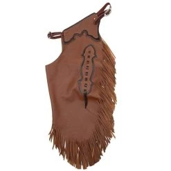 NRS Adult Two-Tone Leather Chinks 21 NRS Adult Two-Tone Leather Chinks -HORSE TACK Store RY C1 fromShopify 2