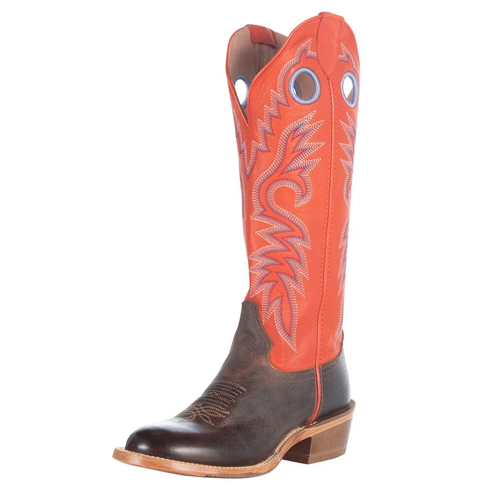 Tony Lama Women's Stout Brown Scarlett 15in. Buckaroo Cowgirl Boots 3 Tony Lama Women's Stout Brown Scarlett 15in. Buckaroo Cowgirl Boots