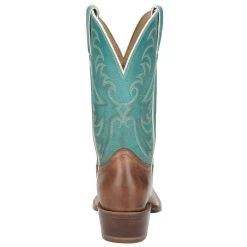 Tony Lama Women's Rowena Caramel Wide Square Toe With 11in. Shaft -HORSE TACK Store SA2101 05