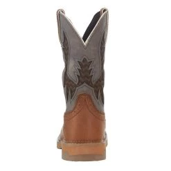 Justin Boots Men`s Stampede Bolt Redwood Water Buffalo 11in Independence Boot -HORSE TACK Store SE4110 4