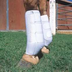 Professionals Choice SMB2 Large Splint Boots -HORSE TACK Store SMB100 white1