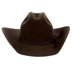 M&F Twister Chocolate Youth Felt Hat Precreased -HORSE TACK Store T7213002 2