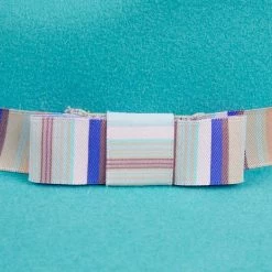 M&F Girls Pinch Front Turquoise Fashion Hat 3 1/2` Brim -HORSE TACK Store T7890033 4