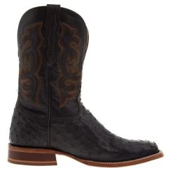 Tony Lama Men Moore Umber Brown Full Quill Ostrich 11in. Umber Top -HORSE TACK Store TL5354 05