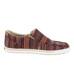 Twisted X Women's Merlot Multi Slide On Casual Shoe -HORSE TACK Store WCA0046 5